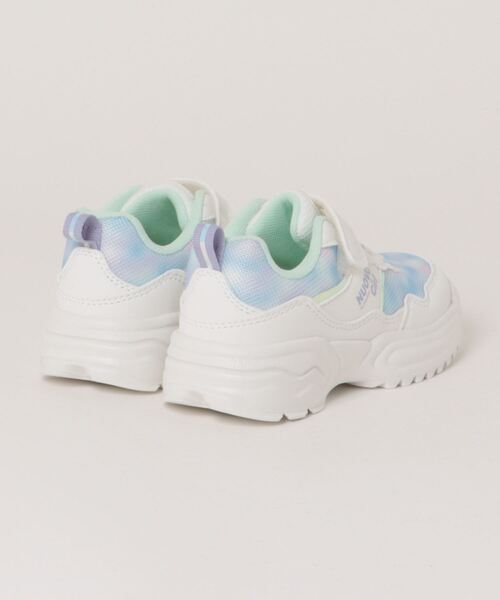 スニーカー NUOVO ヌオーヴォ 17-22 JENNIE ジェニー N9348J WHITE MULTI キッズ 子供 女の子 | NUOVO | 02