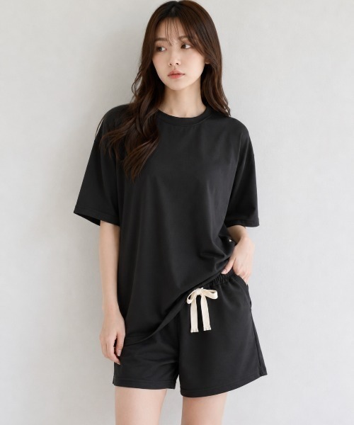特売！美品♡1回のみ着用 ネイビー ハート　ルームウェアセットアップ 特売！美品♡1回のみ着用 ネイビー ハート ルームウェアセットアップ