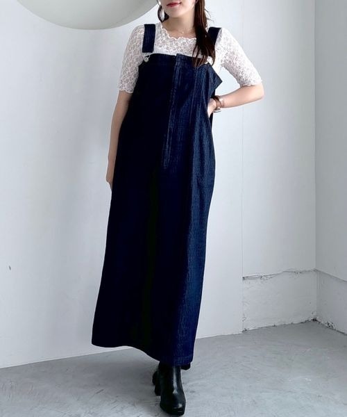 tシャツ ストレッチレースプルオーバー レディース mysty woman tシャツ ストレッチレースインナープルオーバー半袖