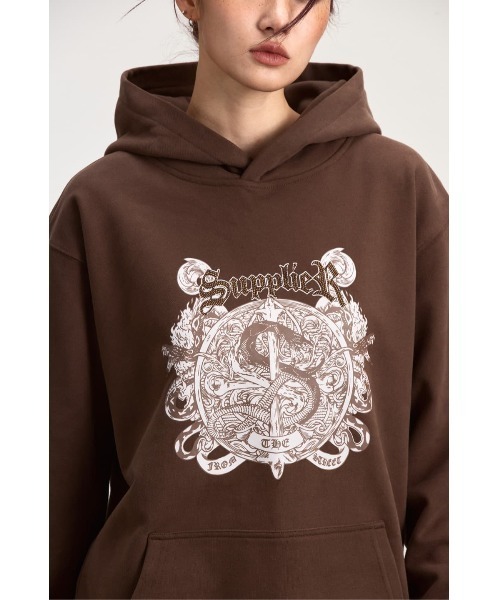 サプライヤー SNAKE EMBLEM HOODIE SUPPLIER パーカー フーディー｜SNAKE EMBLEM HOODIE｜SUPPLIER