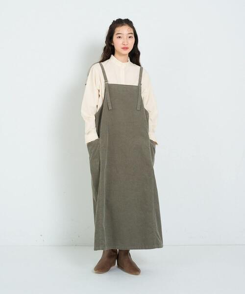 アデュートリステスロワズィール　ジャンパースカート ◇Vネックジャンパースカート｜BIGI online store - ビギ