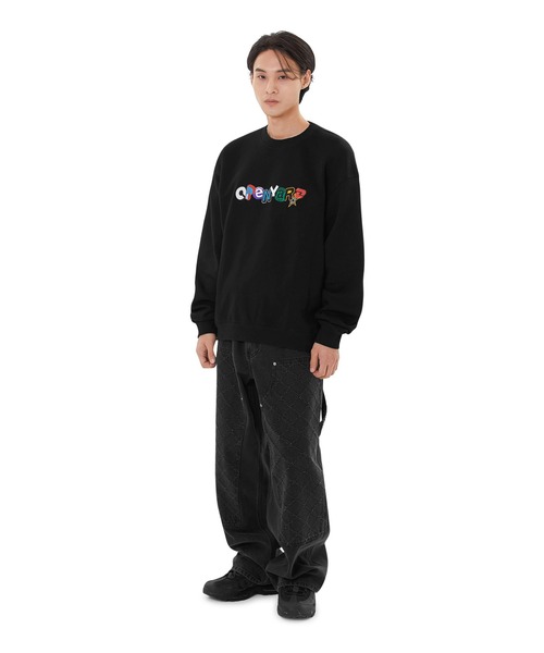 トレーナー スウェット 「OY/オーワイ」 PD PATCH LOGO MTM/PDパッチロゴ スウェット レディース メンズ OY トレーナー スウェット 「OY/オーワイ」 PD PATCH LOGO MTM