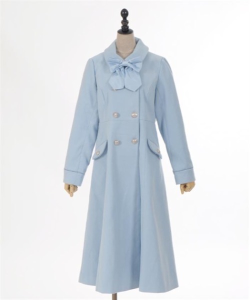 axes femme POETIQUE ステンカラーコート コート ファーデザイン