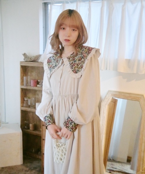 kutir（クティール） ワンピース 「クティールとレトロ」ゴブラン