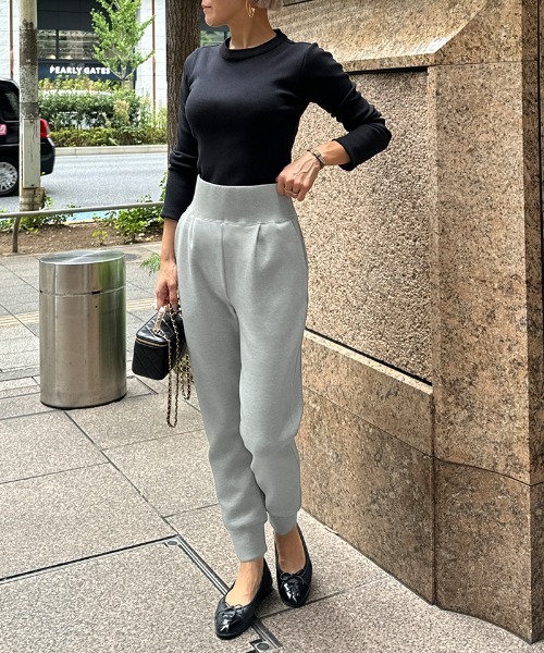 パンツ 日本製ストレッチ細見えパンツ レディース : ZOZOTOWN Yahoo!店