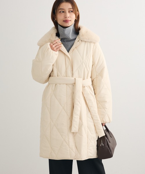 paria farzaneh キルティングコート リバーシブルキルティングコート/TBDA-051