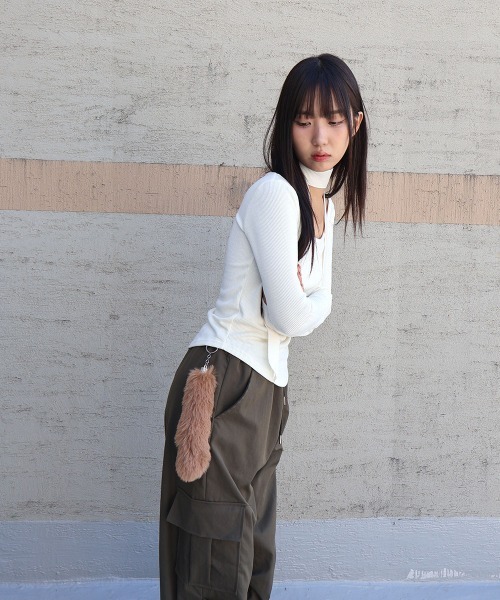4INT. キーホルダー フェイクファー しっぽ : ZOZOTOWN Yahoo!店