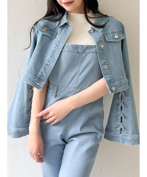 dazzlin（ダズリン） デニムジャケット gジャン デニムシャツボレロ