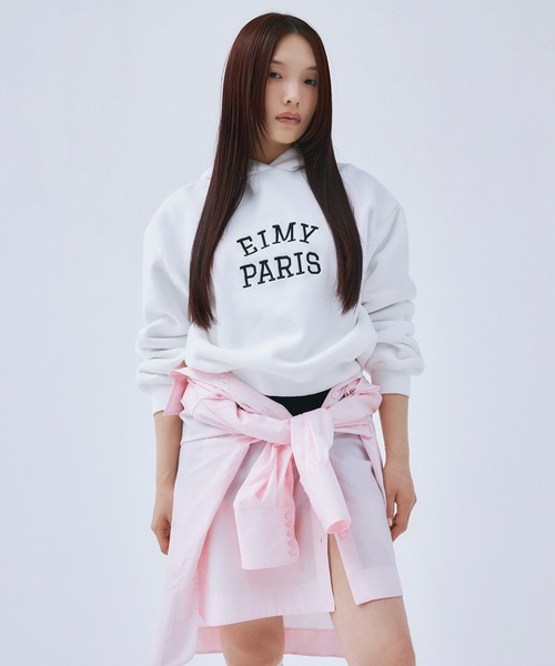 パーカー EIMY PARISロゴフーディー レディース eimy istoire パーカー EIMY PARISロゴフーディー レディース
