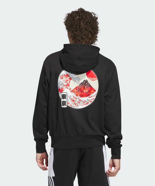 adidas（アディダス） パーカー 富士山 東京パーカー（ジェンダー