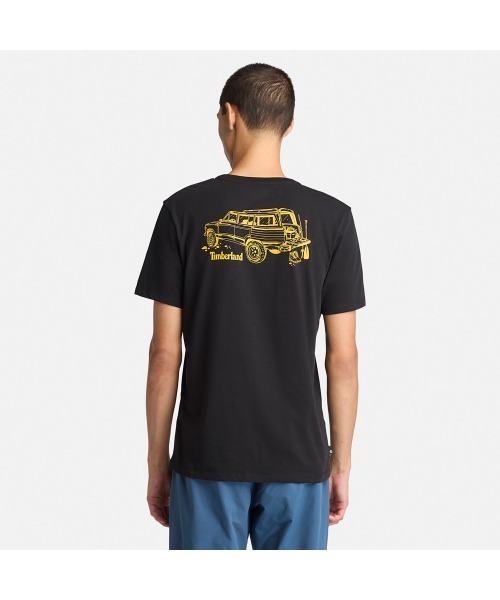 【Timberland】バックグラフィック 半袖 Tシャツ / 送料無料 Timberland tシャツ メンズ 半袖 バック グラフィック Tシャツ