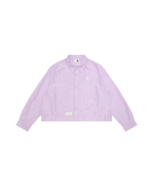 ブラウス シャツ AAPE NOW LONG SLEEVE SHIRT レディース