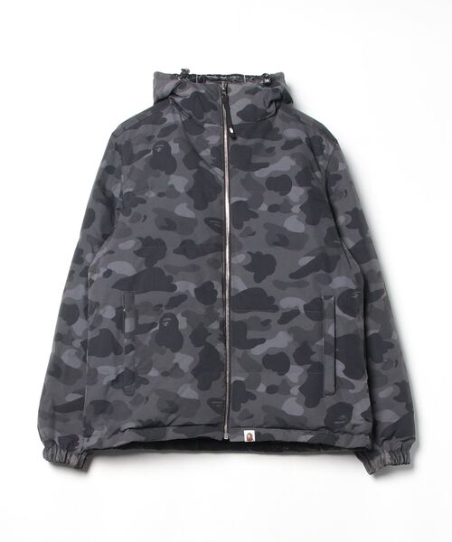 【A BATHING APE】 ダウンジャケット Mサイズ A BATHING APE（アベイシングエイプ） ダウンジャケット M ブラック