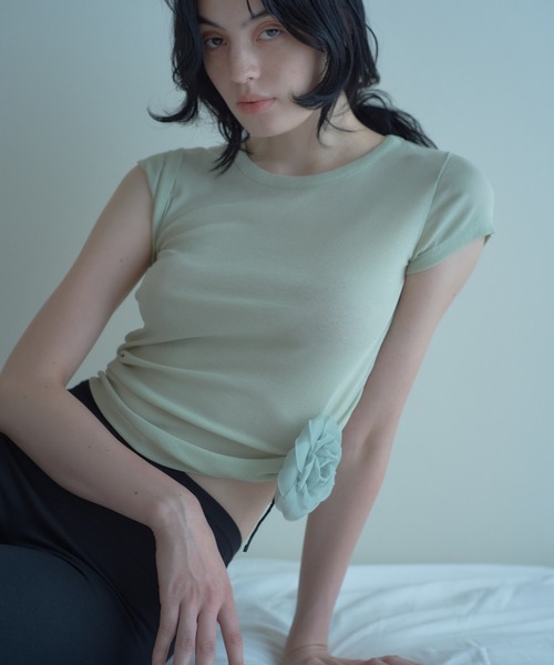 tシャツ 「IRIS 47」comfy short tops/コンフィー ショート トップス レディース