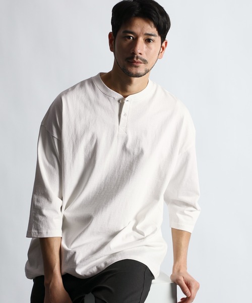 LANVIN en Bleu tシャツ ヘビーウェイト(8オンス) リラックス
