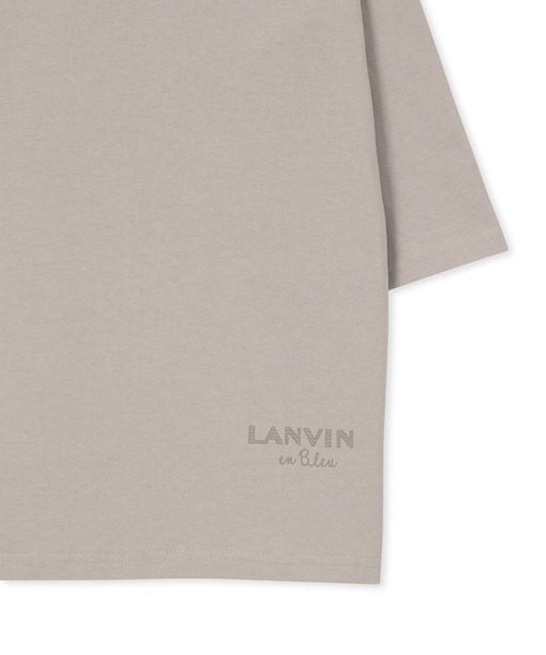 tシャツ ヘビーウェイト(8オンス) リラックスフィット 7分袖 ヘンリーTシャツ メンズ | LANVIN en Bleu | 18