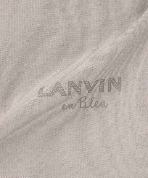 tシャツ ヘビーウェイト(8オンス) リラックスフィット 7分袖 ヘンリーTシャツ メンズ | LANVIN en Bleu | 19