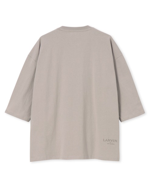 tシャツ ヘビーウェイト(8オンス) リラックスフィット 7分袖 ヘンリーTシャツ メンズ | LANVIN en Bleu | 16