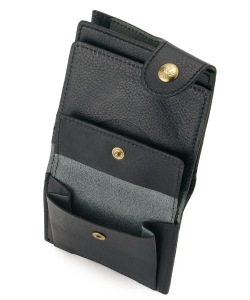 二つ折り財布 財布 IL BISONTE / ORIGINAL LEATHER / ウォレット レディース メンズの画像