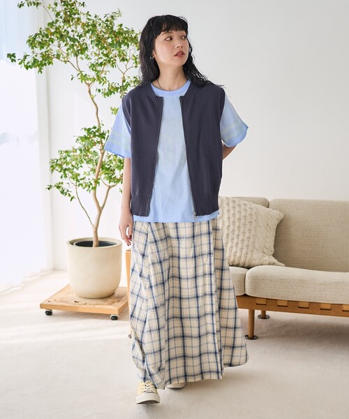 FREAK'S STORE（フリークスストア） ベスト ジレ 夏 バイオウォッシュ