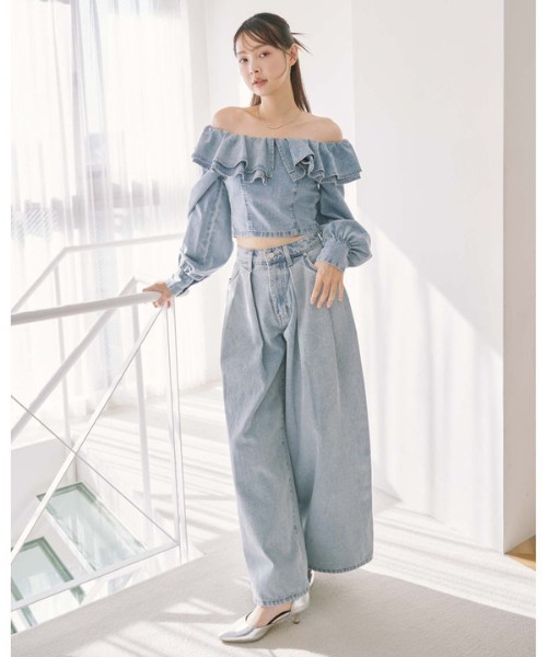 【関税込み】R13 ブラック D'Arcy ルーズジーンズ D'ARCY LOOSE JEAN - DAWSON BLUE - R13