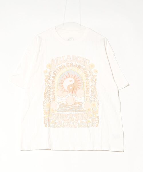 売れ筋商品|||ビラボン Tシャツ レディース トップス SOL SURF  - Print T-shirt - gfm BILLABONG tシャツ ビラボン GRAPHIC PRINT LOOSE TEE サーフ