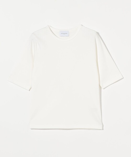 tシャツ コットン フライス Tシャツ レディース UNITED ARROWS tシャツ コットン フライス Tシャツ レディース