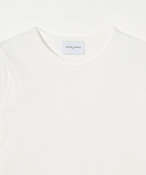 tシャツ コットン フライス Tシャツ レディース UNITED ARROWS tシャツ コットン フライス Tシャツ レディース