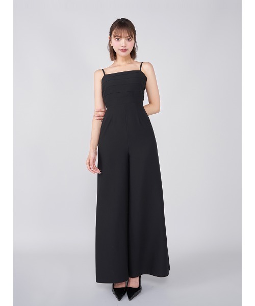 Darich（ダーリッチ） オールインワン チェックボレロキャミロンパース