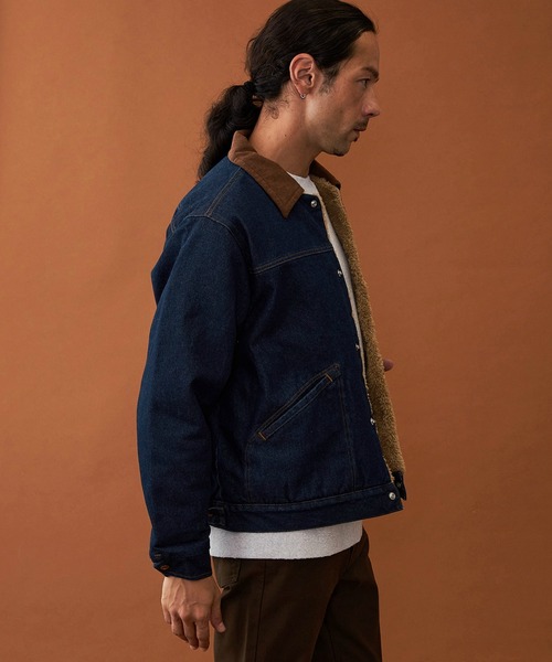 Wrangler デニムジャケット 濃紺 デニムセットアップ ゆうゆう｜Wranglerのデニムジャケットを使ったコーディネート - WEAR