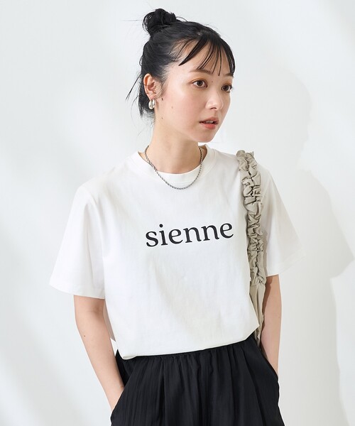 tシャツ SIENNE/シエンヌ CLASSIC LOGO TEE/クラシックロゴ Tシャツ レディース