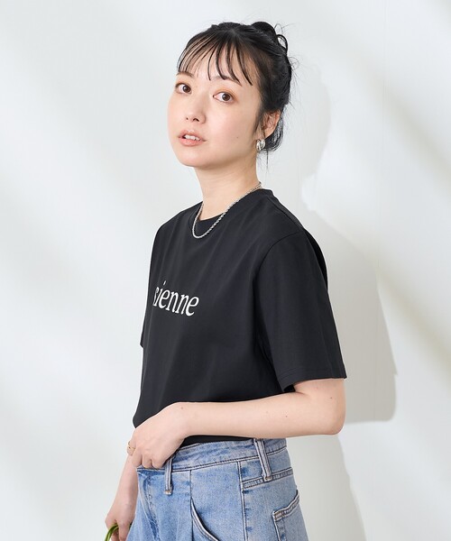tシャツ SIENNE/シエンヌ CLASSIC LOGO TEE/クラシックロゴ Tシャツ レディース セール】SIENNE/シエンヌ CLASSIC LOGO TEE/クラシックロゴ T
