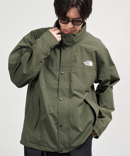 THE NORTH FACE ナイロンジャケット M オリーブ THE NORTH FACE 「THE FACE」 ナイロンブルゾン SMALL オリーブ