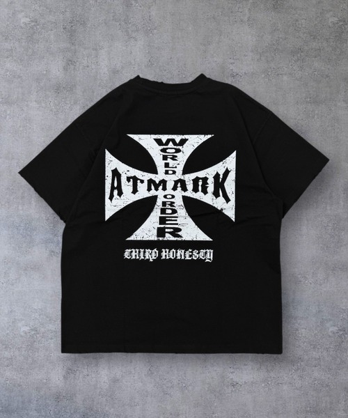ATMARK Tシャツ ATMARK tシャツ 「2サイズ展開 / UNISEX 」ATMARKオールド