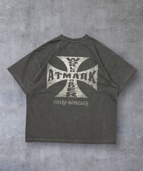 ATMARK tシャツ 「2サイズ展開 / UNISEX 」ATMARKオールド
