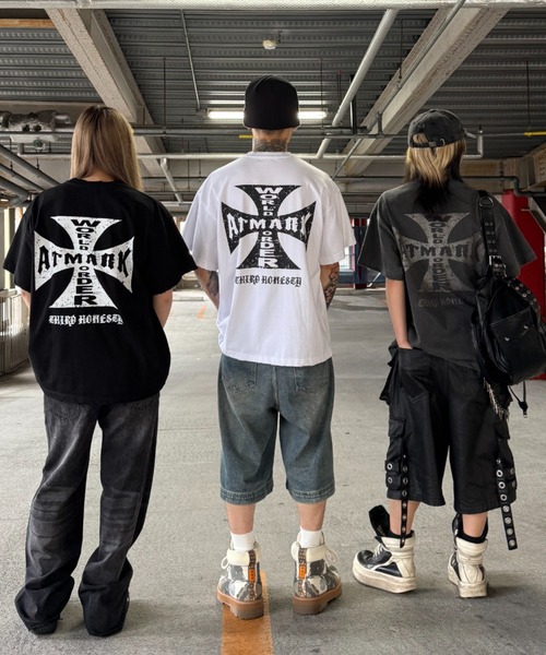 ATMARK Tシャツ ATMARK tシャツ 「2サイズ展開 / UNISEX 」ATMARKオールド