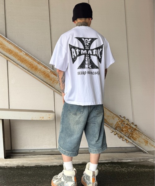 ATMARK Tシャツ ATMARK tシャツ 「2サイズ展開 / UNISEX 」ATMARKオールド