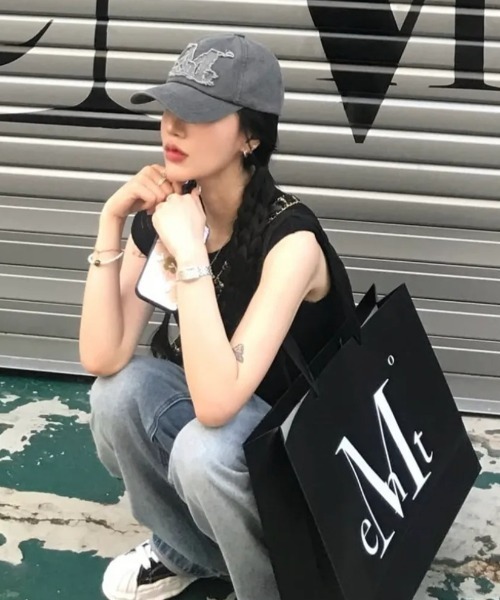 新品未使用☆ムッシャン　mukcyen ベレー帽 黒 セール】日本製 ホップサック ボリュームシルエット 4枚パネル ベレー