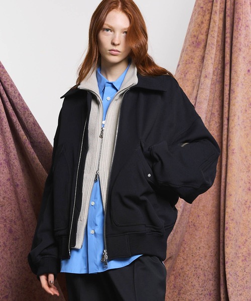 MAISON SPECIAL/メゾンスペシャル　ブルゾン MAISON SPECIAL（メゾンスペシャル） ブルゾン 1 ダークブラック