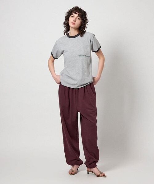 6(ROKU) tシャツ 「6(ROKU)」THINK DIFFERENTRY リンガーTシャツ