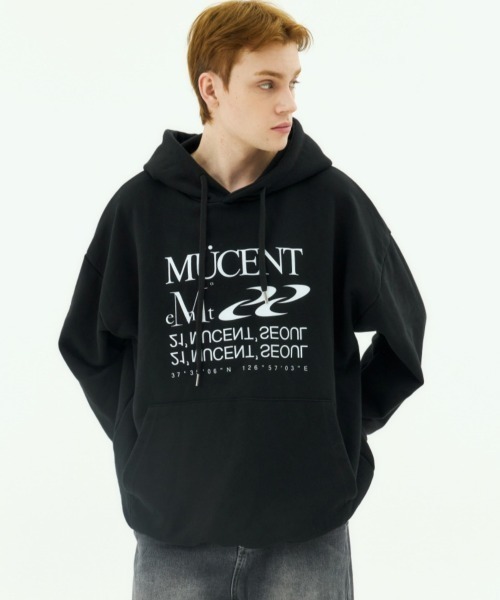 MUCENT（ムセント） パーカー MUCENTブランド直輸入正規品/レタリング
