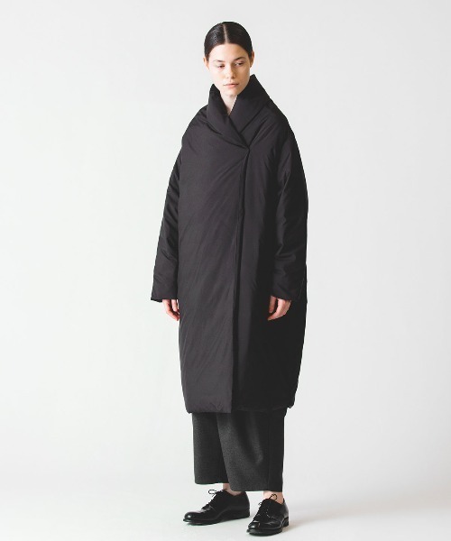 mizuiroind（ミズイロインド） ダウンコート FREE ブラック レディース