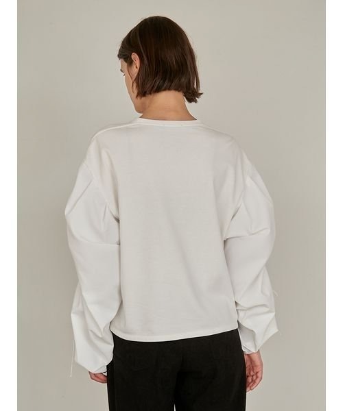 「styling/」 長袖カットソー FREE ブラック レディース_画像3
