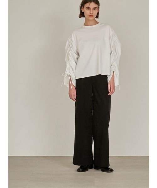 「styling/」 長袖カットソー FREE ブラック レディース_画像4