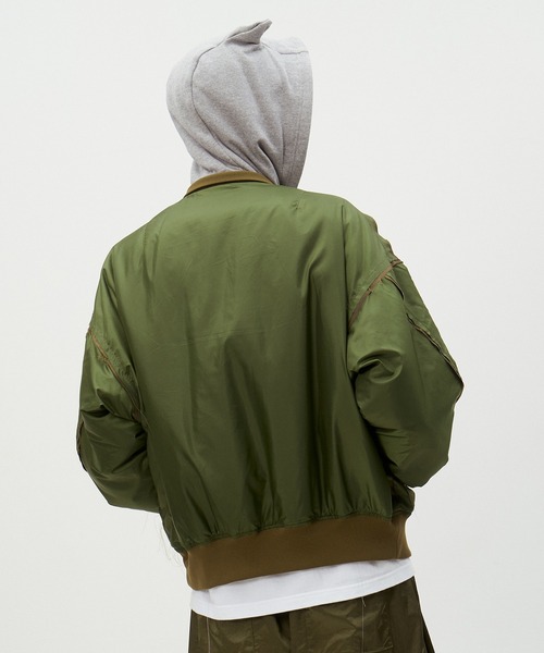 ma1 ma-1 DEVIL'S HOODIE MA-1 メンズの画像