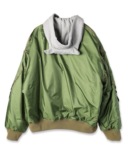 ma1 ma-1 DEVIL'S HOODIE MA-1 メンズの画像