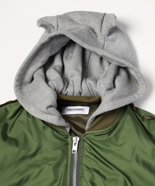 ma1 ma-1 DEVIL'S HOODIE MA-1 メンズの画像