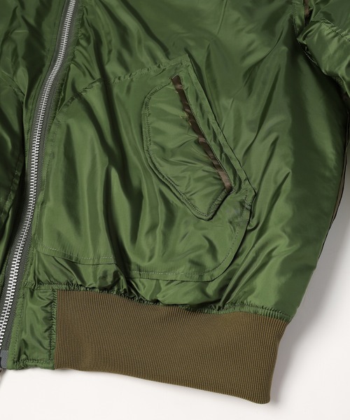 ma1 ma-1 DEVIL'S HOODIE MA-1 メンズの画像