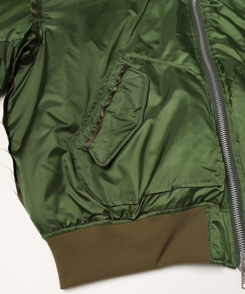 ma1 ma-1 DEVIL'S HOODIE MA-1 メンズの画像