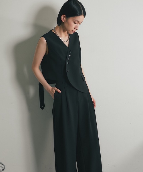 「SMILE ORCHID」 セットアップ 36 ブラック レディース
